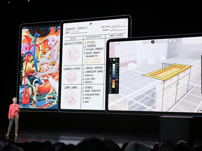 بعد طول انتظار... أبل تطلق2018 ipad pro و macbook air